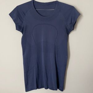 Swiftly tech short sleeve - hazy blue